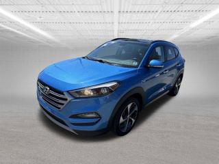 The 2017 Hyundai Tucson Limited is a compact SUV that offers a blend of style, features, and performance. Here are some key highlights and specifications for this model:Engine Options:The 2017 Tucson Limited typically comes with a 1.6-liter turbocharged four-cylinder engine, paired with a seven-speed dual-clutch automatic transmission. This engine delivers a good balance of power and efficiency.Performance:The turbocharged engine produces around 175 horsepower and 195 lb-ft of torque, providing responsive acceleration and good passing power on the highway. The Tucsons handling is nimble, making it easy to maneuver in city traffic and on winding roads.Fuel Economy:The 2017 Tucson Limited offers competitive fuel efficiency for its class. It achieves approximately 25-28 miles per gallon (mpg) combined, depending on whether you opt for front-wheel drive or all-wheel drive.Interior Features:The Limited trim of the Tucson is well-equipped with a range of comfort and convenience features. Expect amenities like leather upholstery, heated front and rear seats, a power-adjustable drivers seat, dual-zone automatic climate control, and a touchscreen infotainment system with navigation.Cargo Space:The Tucson provides a decent amount of cargo space for its segment. Youll find around 31 cubic feet of cargo capacity behind the rear seats, which expands to over 60 cubic feet when you fold down the rear seats.Safety:Hyundai prioritizes safety, and the 2017 Tucson comes with a variety of standard safety features including a rearview camera, stability control, traction control, antilock brakes, and multiple airbags. Advanced safety technologies like blind-spot monitoring, rear cross-traffic alert, and lane departure warning are typically available on the Limited trim.Technology and Infotainment:The infotainment system includes a touchscreen interface with smartphone integration through Apple CarPlay and Android Auto. Bluetooth connectivity, USB ports, and a premium sound system are also usually included.