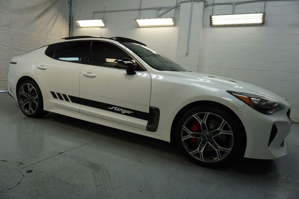 Used 2018 Kia Stinger GT2 TURBO LIMITED AWD CERTIFIED NAVI 360 CAMERA HEAT/COOL LEATHER BLIND SPOT LANE ALERT for Sale in Milton, Ontario