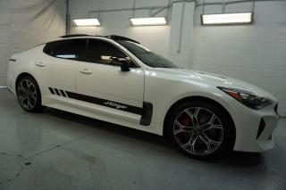 Used 2018 Kia Stinger GT2 TURBO LIMITED AWD CERTIFIED NAVI 360 CAMERA HEAT/COOL LEATHER BLIND SPOT LANE ALERT for sale in Milton, ON