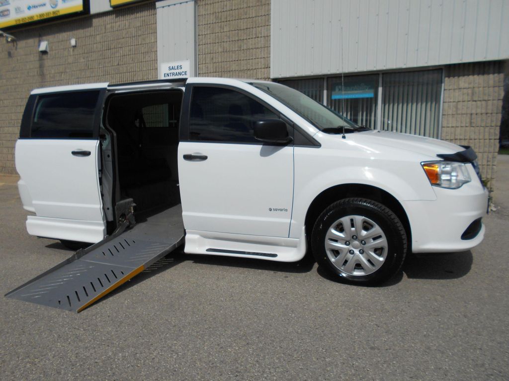 Used 2019 Dodge Grand Caravan CVP-Wheelchair Accessible Side Entry-Power for Sale in London, Ontario