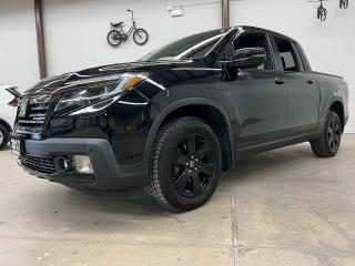 <p>Well, hello there, tall dark and handsome!  What a secret agent of a gorgeous pickup you are...  </p><p>Check out this super slick Black Edition 2017 Ridgeline 3.5 Liter, V6 All Wheel Drive.  This bad boy is FULLY LOADED - were talkin leather, heated AND ventilated seats, heated steering wheel/ front and rear windshields/side mirrors, power driver and passenger seats with memory settings, push button start, sunroof, parking sensors, back up camera, NAVIGATION, lane change assistance/blind spot warning, advanced cruise control, AND SO MUCH MORE!  This vehicle is a 10 outta 10 folks!  Ay Caramba!</p><p>All Vehicles are Sold Certified and come with a 3 month/3,000 km 1-Star Powertrain Drive Global Warranty (extended warranties and coverages available). </p><p>At LuckyDog we believe in transparency, thats why all our vehicles come with a complete CarFax Vehicle report to ensure your not buying a salvaged or rebuilt vehicle. </p><p>* While every reasonable effort is made to ensure the accuracy of this information, some vehicle information may not be exactly as shown. </p>