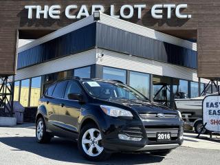 Used 2016 Ford Escape BACK UP CAM, MANUAL SEATS, BLUETOOTH, CRUISE CONTROL, HEATED SEATS!! for sale in Sudbury, ON