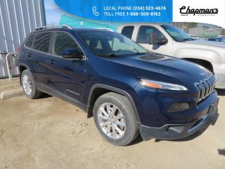 Used 2016 Jeep Cherokee Limited Heated/Ventilated Front Seats, Heated Steering Wheel, Power Liftgate for sale in Killarney, MB