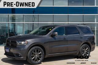 Used 2017 Dodge Durango GT AWD I POWER SUNROOF I 8.4-INCH TOUCHSCREEN WITH NAVIGATION I FRONT AND SECOND-ROW HEATED SEATS I REA for sale in Innisfil, ON