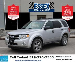 Used 2011 Ford Escape XLT*Low K's*Heated Seats*Sun Roof*Bluetooth*FWD for sale in Essex, ON