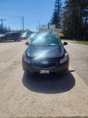 <p>2014 chev cruze 1.4 excellent on fuel very good condition inside and out sunroof, leather interior, heated seats, remote starter. For more information feel free to contact Erics Autos we are located midway between barrie and orillia on hwy 11 at the 5th line of Oro-Medonte 705 487 2277 </p>
