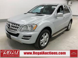 Used 2011 Mercedes-Benz ML 350 BLUETEC for sale in Calgary, AB