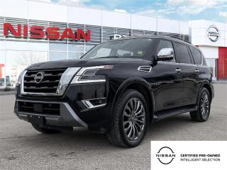 Used 2023 Nissan Armada Platinum Accident Free | Executive Demo | Low KM's for sale in Winnipeg, MB