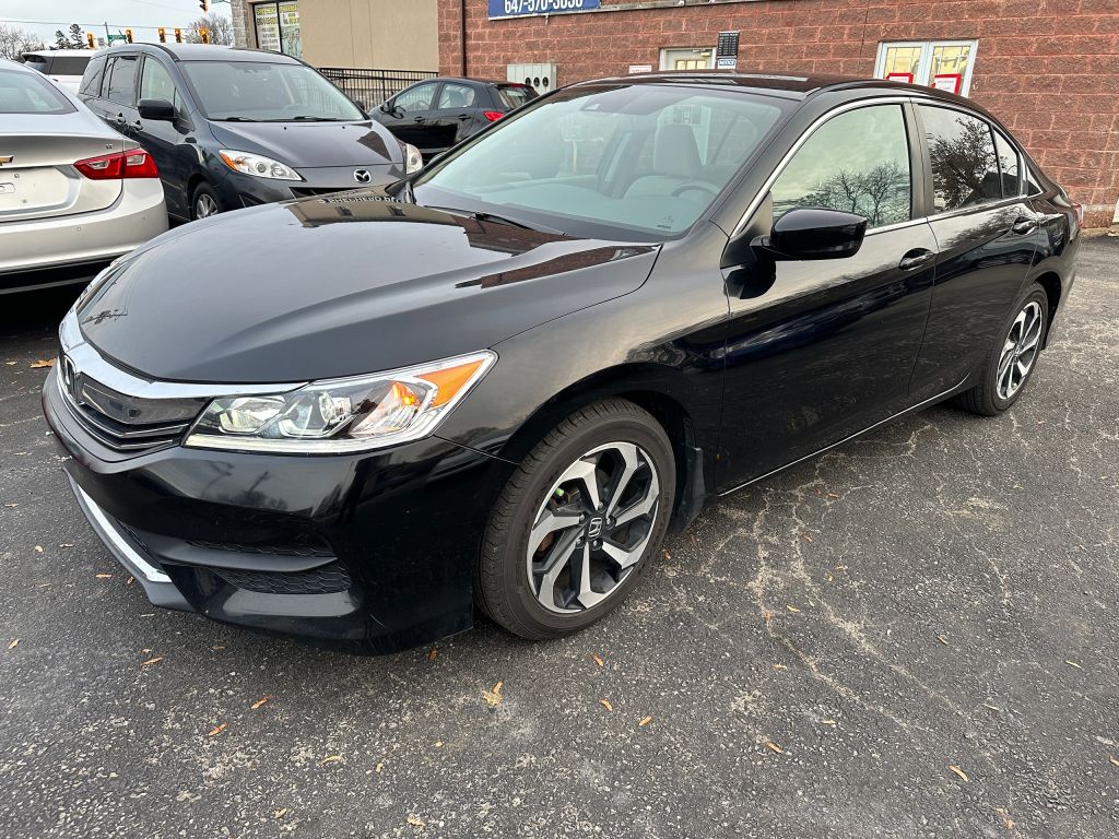 Used 2016 Honda Accord LX w/Honda Sensing 2.4L/NO ACCIDENTS/CERTIFIED for Sale in Cambridge, Ontario