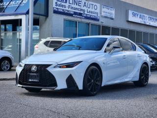 Used 2021 Lexus IS IS 300 AWD -F sport | NO ACCIDENT | ADPAPTIVE CRUISE | LANE ASSIST | RED ON WHITE for sale in Concord, ON