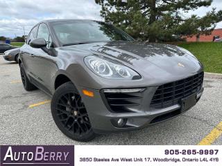 <p><strong>2015 Porsche Macan S AWD Gray on Red Leather Interior</strong></p><p><span></span> 3.0L <span></span> V6 <span></span><span> Twin Turbo </span><span><span></span> All-Wheel Drive <span></span> Auto <span></span> A/C <span></span> Dual-Zone Automatic Climate Control </span><span><span></span> Leather Interior </span><span></span><span> Sport Seats </span><span><span></span> Heated Front Seats </span><span></span><span> Heated Steering Wheel <span><span id=jodit-selection_marker_1714163331358_8132840114531743 data-jodit-selection_marker=start style=line-height: 0; display: none;></span></span> Ventilated Front Seats </span><span><span></span> Heated Rear Seats <span></span> Power Front Seats <span></span> Memory Front Seats <span></span> Power Options <span></span> Power Panoramic Sunroof <span></span> Steering Wheel Mounted Controls </span><span></span><span> Paddle Shifter</span><span> </span><span><span></span> Backup Camera </span><span></span><span> Backup Sensors</span><span> </span><span></span><span> Power Folding Mirrors</span><span> </span><span><span></span> Bluetooth <span></span> USB Input <span></span> AUX Input <span></span> Auto Hold <span></span> Proximity Keys</span><span> <span></span> Parking Distance Sensors <span></span> Alloy Wheels <span></span> Fog Lights </span><span></span><span> Power Tailgate </span><span></span></p><p><br></p><p><span><strong>*** ACCIDENT FREE *** CLEAN CARFAX ***</strong></span></p><p><strong>*** Fully Certified ***</strong></p><p><span><strong>*** ONLY 111,193 KM ***</strong></span></p><p><br></p><p><span><strong>CARFAX REPORT: <a href=https://vhr.carfax.ca/?id=gH0gGy1dvATn9CMDJHRNzGM6U6ugqCeb>https://vhr.carfax.ca/?id=gH0gGy1dvATn9CMDJHRNzGM6U6ugqCeb</a></strong></span></p> <span id=jodit-selection_marker_1689009751050_8404320760089252 data-jodit-selection_marker=start style=line-height: 0; display: none;></span>