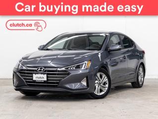 Used 2020 Hyundai Elantra Preferred w/ Apple CarPlay & Android Auto, Bluetooth, Rearview Cam for sale in Toronto, ON