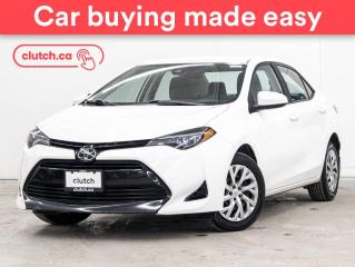 Used 2017 Toyota Corolla LE w/ Backup Cam, Bluetooth, A/C for sale in Toronto, ON