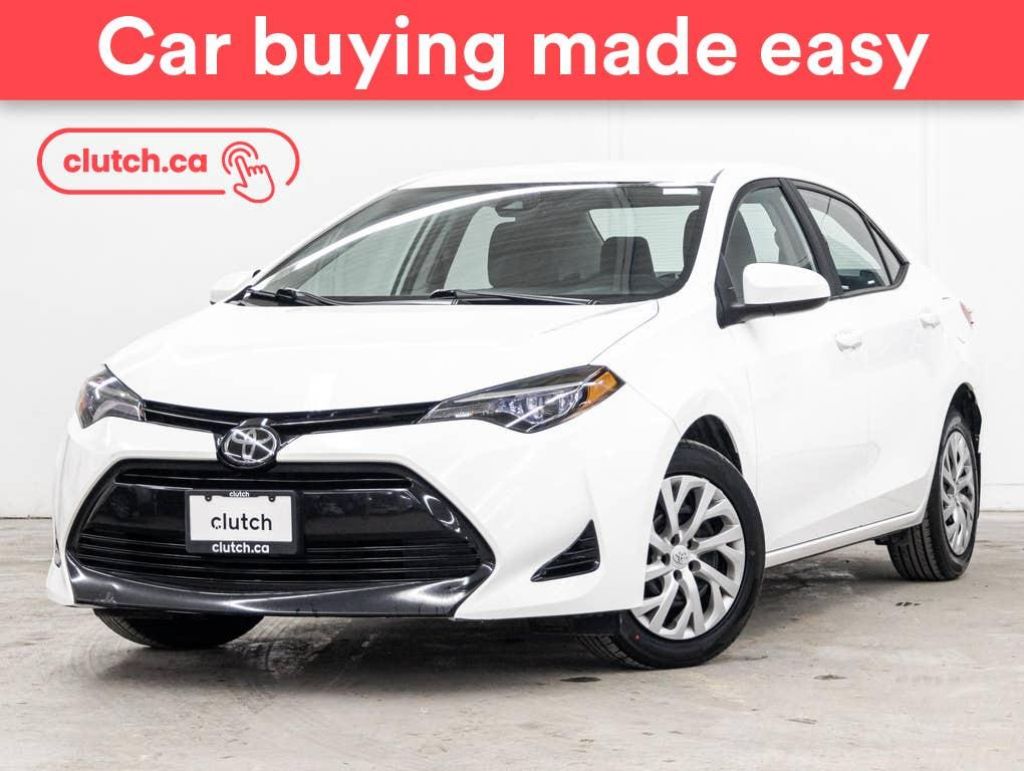 Used 2017 Toyota Corolla LE w/ Backup Cam, Bluetooth, A/C for Sale in Toronto, Ontario