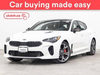 Used 2020 Kia Stinger GT Limited AWD w/ Apple CarPlay & Android Auto, 360 View Cam, Bluetooth for sale in Toronto, ON