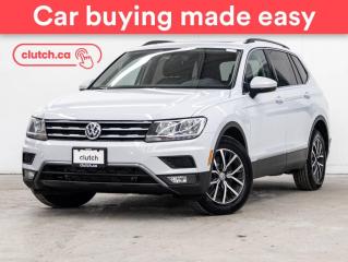 Used 2018 Volkswagen Tiguan Comfortline AWD w/ Third Row & Navigation Pkg w/ Apple CarPlay & Android Auto, Rearview Cam, Nav for sale in Toronto, ON