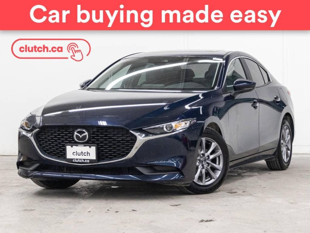 Used 2022 Mazda MAZDA3 GS w/ Luxury Pkg w/ Apple CarPlay & Android Auto, Bluetooth, Rearview Cam for Sale in Toronto, Ontario