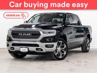 Used 2019 RAM 1500 Limited Crew Cab 4X4 w/ Uconnect 4C, Apple CarPlay & Android Auto, Rearview Cam for sale in Toronto, ON