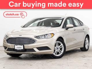 Used 2018 Ford Fusion SE w/ Rearview Cam, Bluetooth, Cruise Control for sale in Toronto, ON