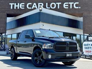 Used 2019 RAM 1500 Classic EXPRESS 4X4 CREW CAB 5.7 APPLE CARPLAY/ANDROID AUTO, HEATED SEATS/STEERING WHEEL, SIRIUS XM, BLUETOOTH, BACK UP CAM!! for sale in Sudbury, ON