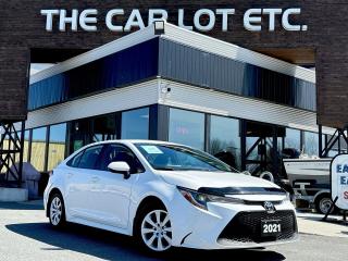 Used 2021 Toyota Corolla APPLE CARPLAY/ANDROID AUTO, HEATED SEATS, CRUISE CONTROL, BACK UP CAMERA, BLUETOOTH!! for sale in Sudbury, ON