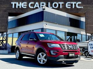 Used 2016 Ford Explorer XLT 3RD ROW, BACK UP CAM, HEATED SEATS, NAV, CRUISE CONTROL, BLUETOOTH! for sale in Sudbury, ON