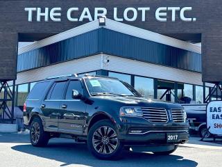 Used 2017 Lincoln Navigator Select 3RD ROW, SIRIUS XM, HEATED LEATHER SEATS, NAV, BACK UP CAM, SUNROOF!! for sale in Sudbury, ON