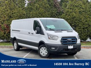 New 2023 Ford E-Transit-350 Cargo 101A | SYNC 4, HID, CRUISE, ALARM, VINYL FLOOR for sale in Surrey, BC