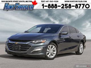 LOOKING FOR IT ALL AND MORE?? HERE IT IS!!! 2021 CHEVROLET MALIBU LT!!! Equipped with a 1.5L Turbo Engine, Automatic Transmission, Premium Cloth Seating for Five, 17in Alloy Wheels, 6 Speakers, Heated Front Seats, Remote Start, Dual Climate Control, Bluetooth, Push Button Start, Rear Camera, CarPlay/Android, Sirius Radio, Power Windows, Power Locks, A/C, Power Driver Seat, Cruise Control and so much more!! Are you on the Hunt for the perfect car in Ontario? Look no further than our car dealership! Our NON-COMMISSION sales team members are dedicated to providing you with the best service in town. Whether youre looking for a sleek pickup truck or a spacious family vehicle, our team has got you covered. Visit us today and take a test drive - we promise you wont be disappointed! Call 905-876-2580 or Email us at sales@huntchrysler.com