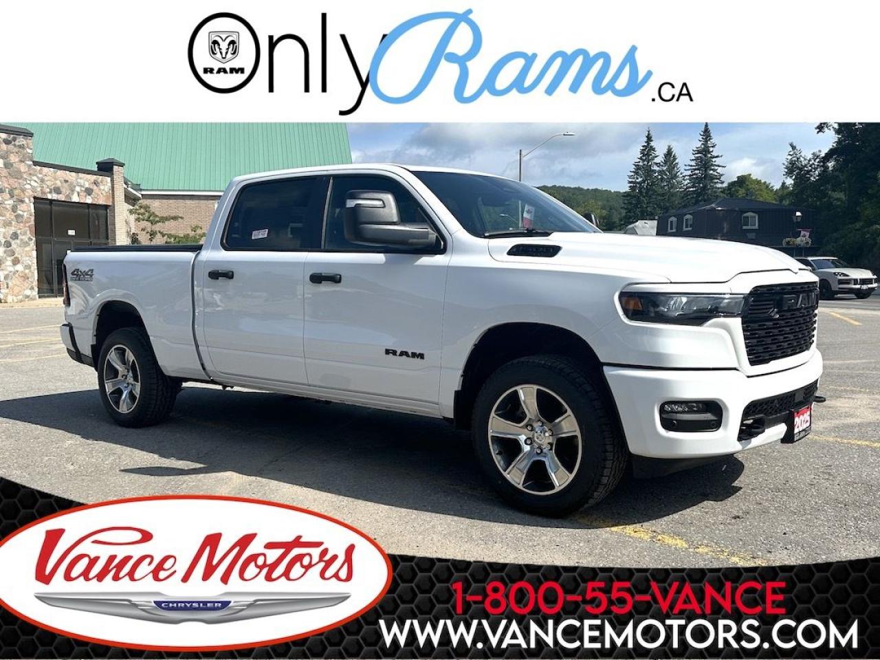 New 2025 RAM 1500 Tradesman Sport 4X4 for sale in Bancroft, ON