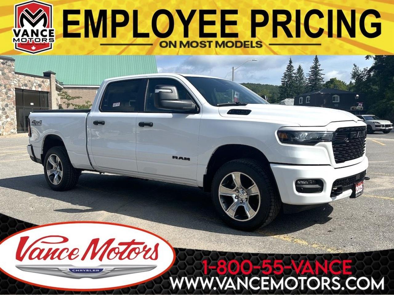 New 2025 RAM 1500 Tradesman Sport 4X4 for sale in Bancroft, ON