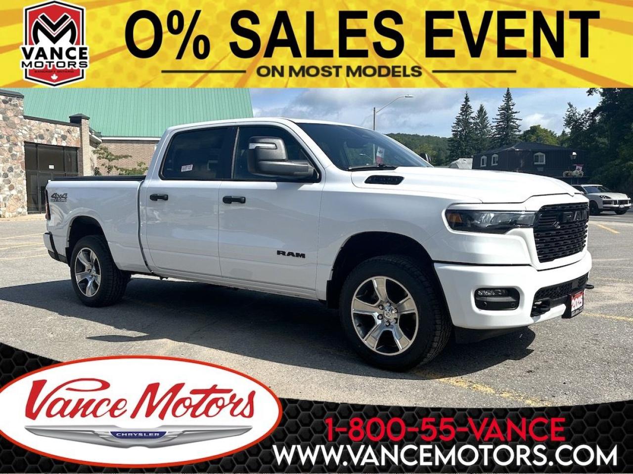 New 2025 RAM 1500 Tradesman Sport 4X4 for sale in Bancroft, ON