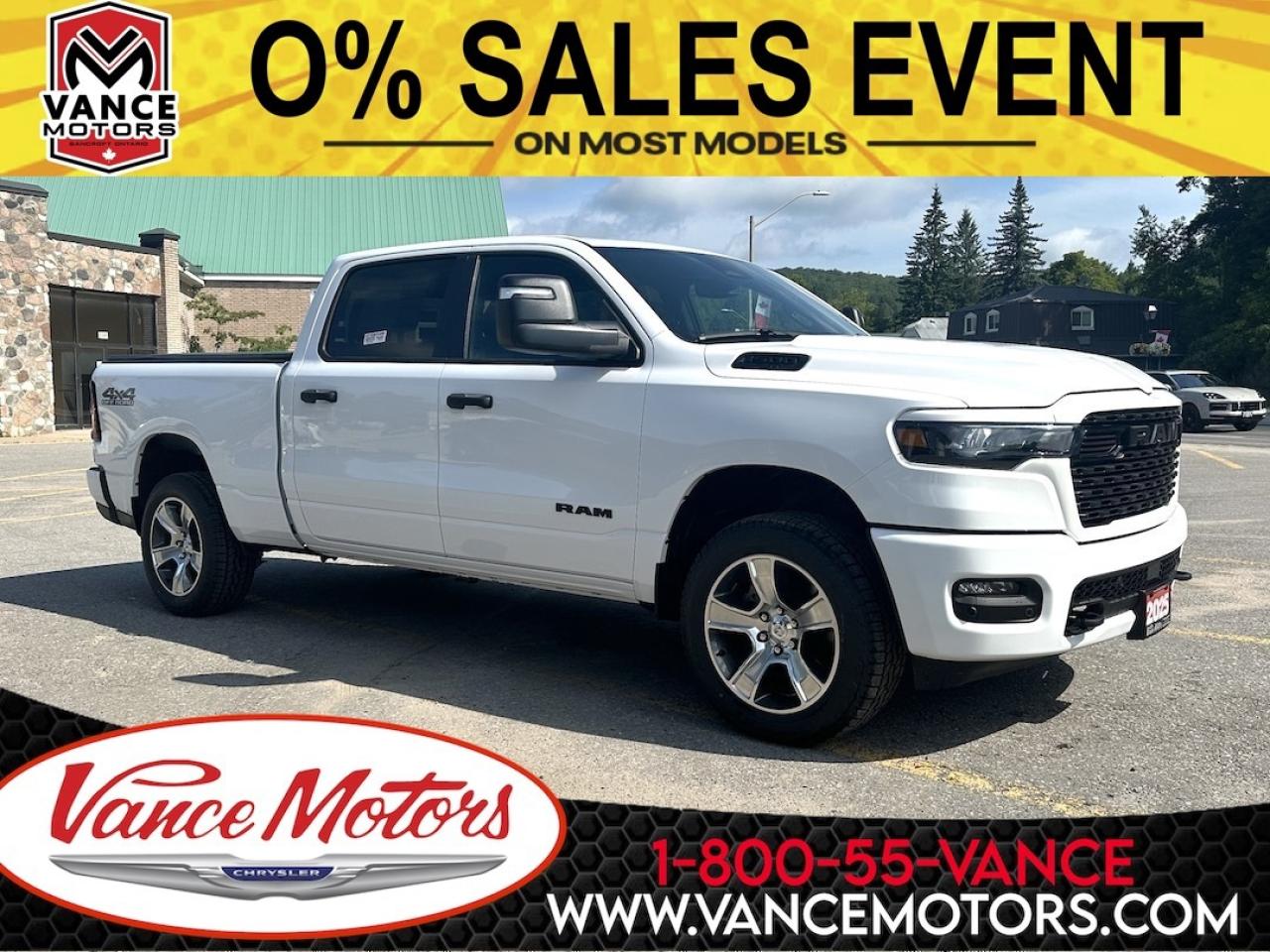 New 2025 RAM 1500 Tradesman Sport 4X4 for sale in Bancroft, ON