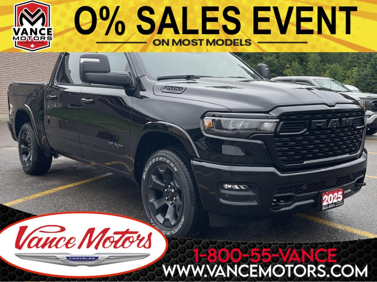 New 2025 RAM 1500 Big Horn Sport 4x4 for sale in Bancroft, ON