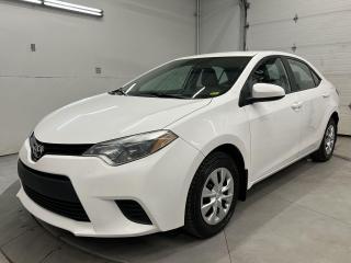 Used 2016 Toyota Corolla 6-SPEED MANUAL | BLUETOOTH | PWR GROUP |CERTIFIED! for sale in Ottawa, ON