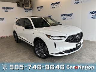 Used 2023 Acura MDX A-SPEC | AWD | LEATHER | PANO ROOF | NAV | 7 PASS for sale in Brantford, ON