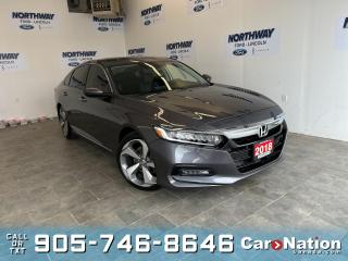 Used 2018 Honda Accord Sedan TOURING | LEATHER | SUNROOF | NAV | ONLY 71 KM! for sale in Brantford, ON