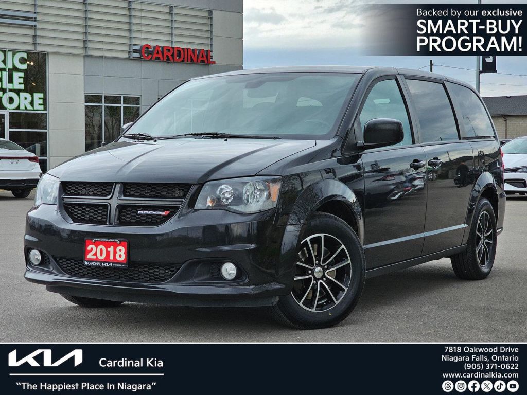 Used 2018 Dodge Grand Caravan GT, Heated Leather Seats, Remote Starter, Power Sl for Sale in Niagara Falls, Ontario