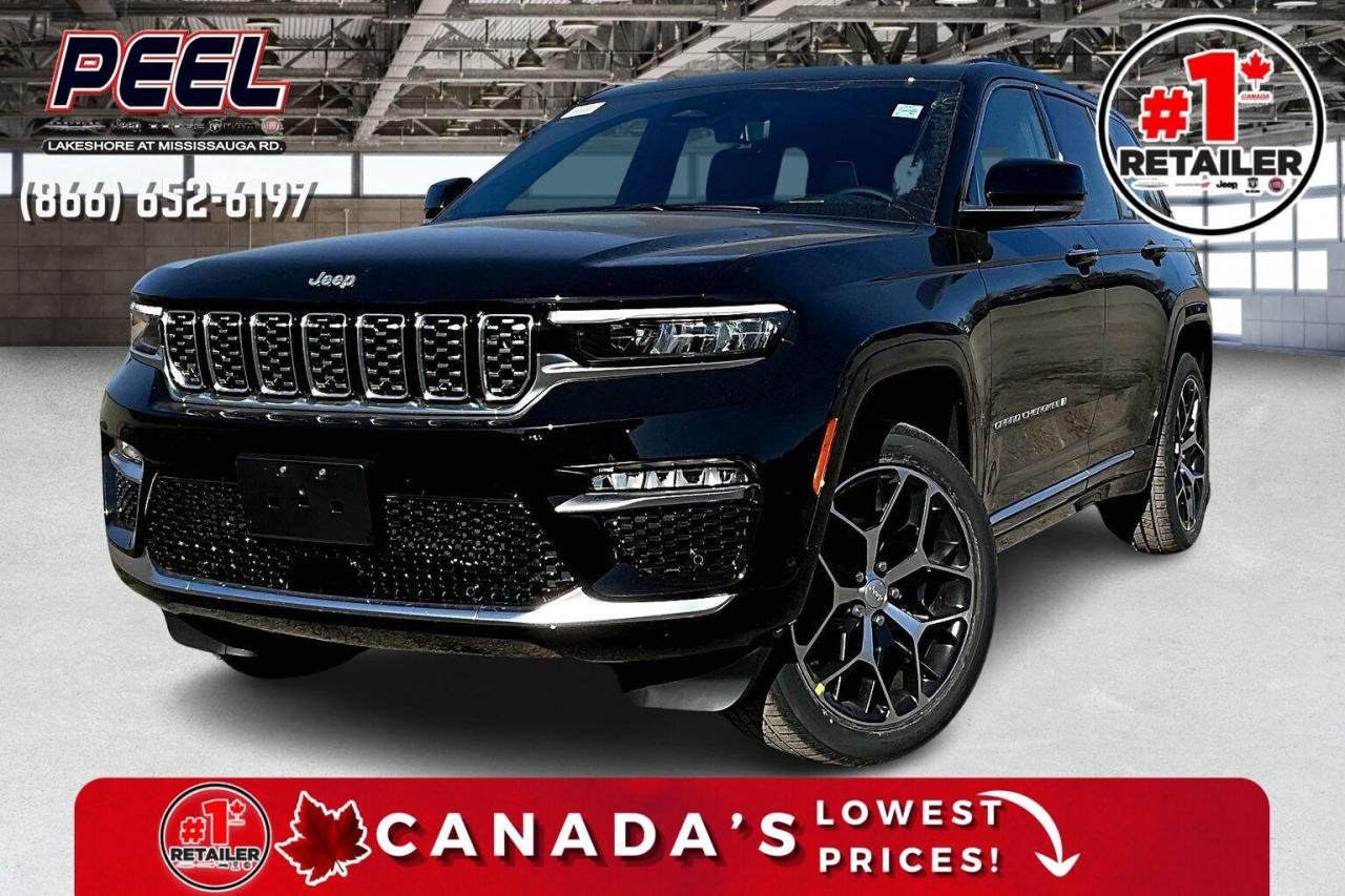 New 2024 Jeep Grand Cherokee SUMMIT RESERVE 4X4 |PALERMOLEATHER| LUX TUCH GRP 5 for sale in Mississauga, ON