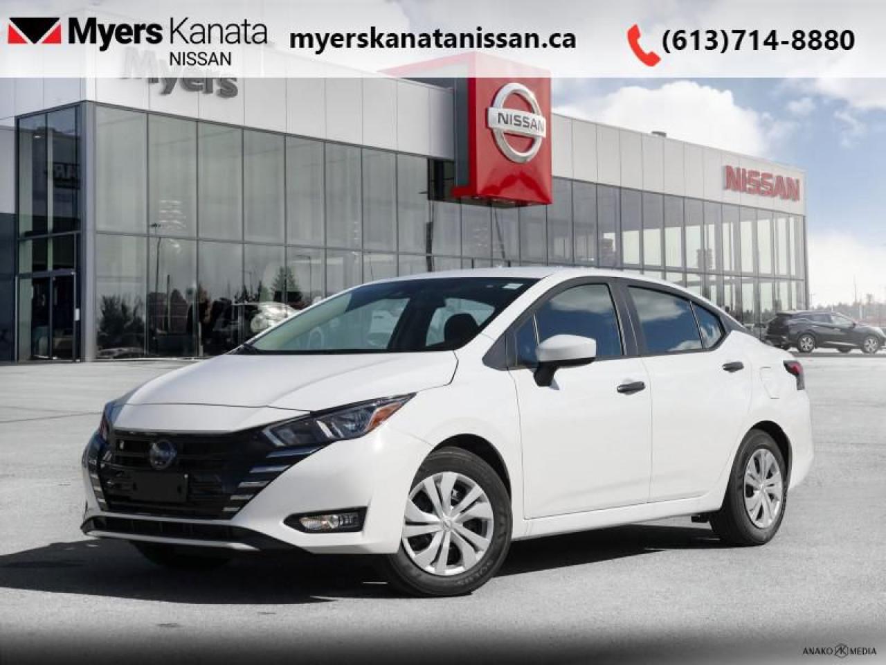 New 2024 Nissan Versa S for sale in Kanata, ON