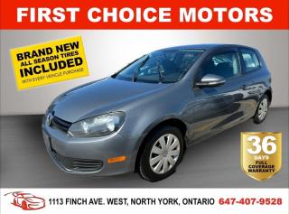 Used 2012 Volkswagen Golf 2.5L ~AUTOMATIC, FULLY CERTIFIED WITH WARRANTY!!!~ for sale in North York, ON