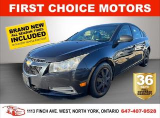 Used 2012 Chevrolet Cruze LS ~AUTOMATIC, FULLY CERTIFIED WITH WARRANTY!!!~ for sale in North York, ON