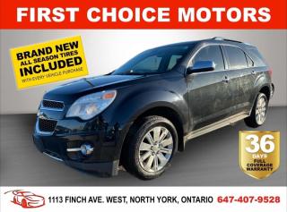 Used 2010 Chevrolet Equinox LTZ ~AUTOMATIC, FULLY CERTIFIED WITH WARRANTY!!!~ for sale in North York, ON