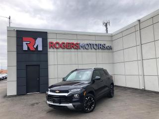 Limited Time Offer: Financing at 7.99% / 6 Months Payment Deferral / $0 Down Payment / Private Viewings Available / Appointments Preferred / Online Purchase and FREE Delivery Available / Curbside Pick Up Available<br><br>CARPLAY / BLINDSPOT ASSIST / ADAPTIVE CRUISE CONTROL / LANE ASSIST / FRONT COLLISION WARNING / REVERSE CAMERA / SUNROOF / BLUETOOTH / HEATED SEATS AND STEERING / REMOTE STARTER / SMART KEY / And More...<br><br>While walk-ins are welcome, we encourage scheduling appointments for a smoother and more personalized experience.<br><br>This 2021 Chevrolet Trailblazer is equipped with luxury features including Sunroof, Power Windows, Power Locks, Heated Seats, Bluetooth Connectivity, Premium Sound System, and much more. Meticulously maintained, both the exterior and interior are in great condition. Prices are subject to taxes, certification, and licensing. Trade-ins are welcomed.<br><br>Financing Available For All Credit Types Starting at 7.99% O.A.C. Up To 6 Months Payment Deferral Available. Our financing options cater to individuals with good, bad, or no credit history. Additionally, we offer up to 6 months with no payments and completely open loans with no early repayment fees. Our streamlined credit application process ensures quick approvals. Same-day delivery options are also accessible.<br><br>Our state-of-the-art 10,000 square foot auto service center is staffed with licensed mechanics and is open to the public. From routine maintenance like oil changes and brake services to major repairs such as engine replacements, our service center caters to all automotive needs. Loaner vehicles are available for extended service requirements.<br><br>We are Oakvilles premier destination for rust proofing services. Schedule an appointment to protect your vehicle from corrosion.<br><br>Experience Excellence at Rogers Motors. Rogers Motors proudly stands as Oakvilles largest used car dealership, renowned for providing top-quality used vehicles including cars, trucks, SUVs, and minivans. Family-owned and operated since 2004, with over 10,000 vehicles sold, we are committed to delivering exceptional service.<br><br>At Rogers Motors, we prioritize customer satisfaction above all else. With a focus on love, honesty, integrity, and transparency, we strive to ensure that every guest leaves our dealership happier than when they arrived. With an average rating of 4.9/5 from over 1000 online reviews, we invite you to experience car shopping and service the way it should be.<br><br>Rogers Motors. Driving Happiness.  Visit us online at www.rogersmotors.ca