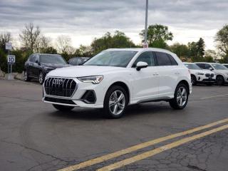 Used 2021 Audi Q3 Progressiv Quattro, S-Line, Leather, Pano Roof, Heated Seats, Bluetooth, Rear Camera & Much More! for sale in Guelph, ON