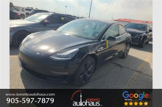 Used 2019 Tesla Model 3 STANDARD + I WHITE INTERIOR for sale in Concord, ON