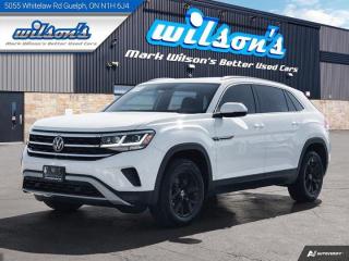 Used 2020 Volkswagen Atlas Cross Sport Comfortline V6 AWD, Leather, Pano Roof, Adaptive Cruise, Power Tailgate, and more! for sale in Guelph, ON