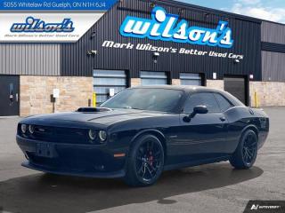 Used 2022 Dodge Challenger R/T Shaker, Hemi, Rare 6 Speed, Sunroof, Nav, Nappa Leather, Heated + Ventilated Seats, New Tires! for sale in Guelph, ON