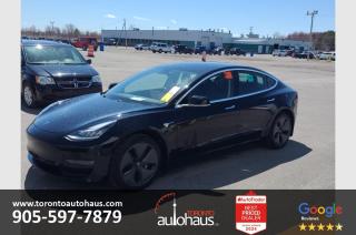 LONG RANGE AWD - CASH OR FINANCE $29,949 IS THE PRICE - OVER 70 TESLAS IN STOCK AT TESLASUPERSTORE.ca - NO PAYMENTS UP TO 6 MONTHS O.A.C.  CASH or FINANCE DOES NOT MATTER  ADVERTISED PRICE IS THE SELLING PRICE / NAVIGATION / 360 CAMERA / LEATHER / HEATED AND POWER SEATS / PANORAMIC SKYROOF / BLIND SPOT SENSORS / LANE DEPARTURE / AUTOPILOT / COMFORT ACCESS / KEYLESS GO / BALANCE OF FACTORY WARRANTY / Bluetooth / Power Windows / Power Locks / Power Mirrors / Keyless Entry / Cruise Control / Air Conditioning / Heated Mirrors / ABS & More <br/> _________________________________________________________________________ <br/>   <br/> NEED MORE INFO ? BOOK A TEST DRIVE ?  visit us TOACARS.ca to view over 120 in inventory, directions and our contact information. <br/> _________________________________________________________________________ <br/>   <br/> Let Us Take Care of You with Our Client Care Package Only $795.00 <br/> - Worry Free 5 Days or 500KM Exchange Program* <br/> - 36 Days/2000KM Powertrain & Safety Items Coverage <br/> - Premium Safety Inspection & Certificate <br/> - Oil Check <br/> - Brake Service <br/> - Tire Check <br/> - Cosmetic Reconditioning* <br/> - Carfax Report <br/> - Full Interior/Exterior & Engine Detailing <br/> - Franchise Dealer Inspection & Safety Available Upon Request* <br/> * Client care package is not included in the finance and cash price sale <br/> * Premium vehicles may be subject to an additional cost to the client care package <br/> _________________________________________________________________________ <br/>   <br/> Financing starts from the Lowest Market Rate O.A.C. & Up To 96 Months term*, conditions apply. Good Credit or Bad Credit our financing team will work on making your payments to your affordability. Visit www.torontoautohaus.com/financing for application. Interest rate will depend on amortization, finance amount, presentation, credit score and credit utilization. We are a proud partner with major Canadian banks (National Bank, TD Canada Trust, CIBC, Dejardins, RBC and multiple sub-prime lenders). Finance processing fee averages 6 dollars bi-weekly on 84 months term and the exact amount will depend on the deal presentation, amortization, credit strength and difficulty of submission. For more information about our financing process please contact us directly. <br/> _________________________________________________________________________ <br/>   <br/> We conduct daily research & monitor our competition which allows us to have the most competitive pricing and takes away your stress of negotiations. <br/>   <br/> _________________________________________________________________________ <br/>   <br/> Worry Free 5 Days or 500KM Exchange Program*, valid when purchasing the vehicle at advertised price with Client Care Package. Within 5 days or 500km exchange to an equal value or higher priced vehicle in our inventory. Note: Client Care package, financing processing and licensing is non refundable. Vehicle must be exchanged in the same condition as delivered to you. For more questions, please contact us at sales @ torontoautohaus . com or call us 9 0 5  5 9 7  7 8 7 9 <br/> _________________________________________________________________________ <br/>   <br/> As per OMVIC regulations if the vehicle is sold not certified. Therefore, this vehicle is not certified and not drivable or road worthy. The certification is included with our client care package as advertised above for only $795.00 that includes premium addons and services. All our vehicles are in great shape and have been inspected by a licensed mechanic and are available to test drive with an appointment. HST & Licensing Extra <br/>