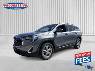 <b>Heated Seats,  Remote Start,  Aluminum Wheels,  Lane Keep Assist,  Forward Collision Alert!</b><br> <br>    If youre in the market for a compact SUV, this GMC Terrain is worth strong consideration thanks to its modern look and sophisticated engineering. This  2020 GMC Terrain is for sale today. <br> <br>The GMC Terrain is a refined and comfortable compact SUV, designed with relentless engineering and modern technology. The interior has a clean design, with upscale materials like soft-touch surfaces and premium trim. The Terrain also offers plenty of cargo room behind the backseat and 63.3 cubic feet with the backseat folded. Quiet, spacious and comfortable, this Terrain is exactly what youd expect from the Professional Grade SUV! This  SUV has 62,975 kms. Its  nice in colour  . It has a 9 speed automatic transmission and is powered by a  170HP 1.5L 4 Cylinder Engine.  It may have some remaining factory warranty, please check with dealer for details. <br> <br> Our Terrains trim level is SLE. This amazing crossover comes with some impressive features such as heated front seats, a colour touchscreen infotainment system featuring Apple CarPlay, Android Auto and SiriusXM plus its also 4G LTE hotspot capable. This Terrain SLE also includes lane keep assist with lane departure warning, forward collision alert, Teen Driver technology, a remote engine starter, a rear vision camera, LED signature lighting, StabiliTrak with hill decent control, a leather-wrapped steering wheel with audio and cruise controls, a power driver seat and a 60/40 split-folding rear seat to make hauling larger items a breeze. This vehicle has been upgraded with the following features: Heated Seats,  Remote Start,  Aluminum Wheels,  Lane Keep Assist,  Forward Collision Alert,  Rear View Camera,  Android Auto. <br> <br>To apply right now for financing use this link : <a href=https://www.progressiveautosales.com/credit-application/ target=_blank>https://www.progressiveautosales.com/credit-application/</a><br><br> <br/><br><br> Progressive Auto Sales provides you with the all the tools you need to find and purchase a used vehicle that meets your needs and exceeds your expectations. Our Sarnia used car dealership carries a wide range of makes and models for exceptionally low prices due to our extensive network of Canadian, Ontario and Sarnia used car dealerships, leasing companies and auction groups. </br>

<br> Our dealership wouldnt be where we are today without the great people in Sarnia and surrounding areas. If you have any questions about our services, please feel free to ask any one of our staff. If you want to visit our dealership, you can also find our hours of operation and location information on our Contact page. </br> o~o